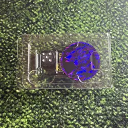 Pokemon Mega Evolutions Pitch Black Dice And Coin From Elite Trainer Box - Image 1