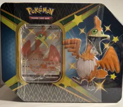 Pokemon Shinning Fates TCG Cramorant V Tin Box New Factory Sealed 2021 - Image 1