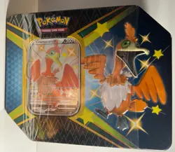 Pokemon Shinning Fates TCG Cramorant V Tin Box New Factory Sealed 2021 - Image 3