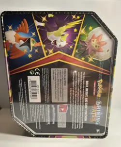 Pokemon Shinning Fates TCG Cramorant V Tin Box New Factory Sealed 2021 - Image 5