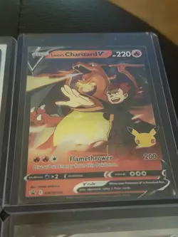 Pokemon TCG V Holo Lot 10 (NM) Golurk V Coalossal V Lance’s Charizard V - Image 5