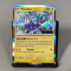 Miraidon (Pitch Black Stamped) 082 Holo ME: Mega Evolution Promo Pokemon NM - Image 1