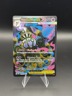 Mega Chandelure Ex ME: Pitch Black 99/84 Illustration Rare Holo Pokemon TCG - Image 1
