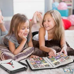 900 Pockets Basketball Card Binder,Basketball Trading Cards 9 Pocket 9B-Jord-1 - Image 5