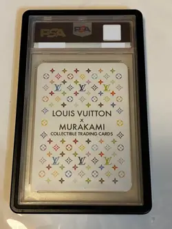 PSA 10 Louis Vuitton x Takashi Murakami Colorful Monogram Trading Card 016 Japan - Image 2