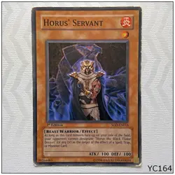 Horus' Servant - SOD-EN016 - Common 1st Edition Yugioh (YC164) - Image 1