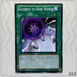Gateway to Dark World - SDGU-EN025 - Common 1st Edition Yugioh - Image 1