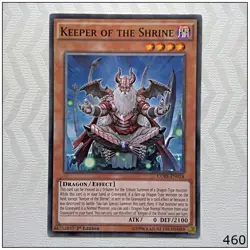 Keeper of the Shrine - CORE-EN024 - Common 1st Edition Yugioh - Image 1