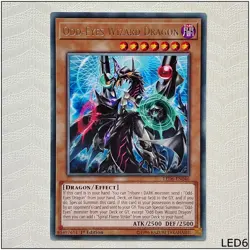 Odd-Eyes Wizard Dragon - LED6-EN046 - Rare 1st Edition Yugioh - Image 1