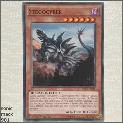 Stegocyber - SR04-EN016 - Common 1st Edition Yugioh - Image 1