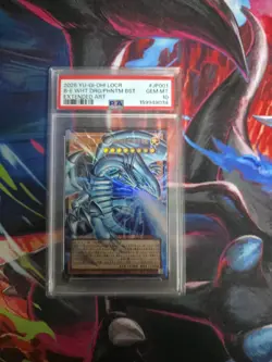 2026 EXTENDED ART #JP001 BLUE-EYES WHITE DRAGON, THE WHITE PHANTOM BEAST PSA 10 - Image 1