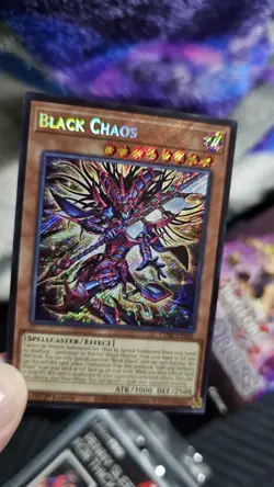 Yu-Gi-Oh Black Chaos (Secret Rare) Chaos Origins 1st Edition Near Mint - Image 2
