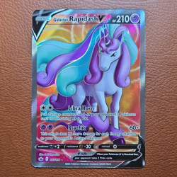 The Pokemon Company Galarian Rapidash V 167/198 Chilling Reign Ultra Rare Holo - Image 1