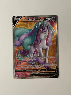 Galarian Rapidash V (Full Art) 167/198 Swsh06 - Chilling Reign Holo - Image 1