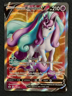 Galarian Rapidash V - 167/198 (Chilling Reign) - Near Mint NM - Ultra Rare - Image 1