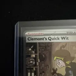 Clemont's Quick Wit 243/191 Sv08: Surging Sparks Holo - Image 5