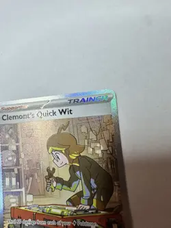 Clemont's Quick Wit Holo Sir 243/191 SV08 Surging Sparks - See Photos! - Image 5