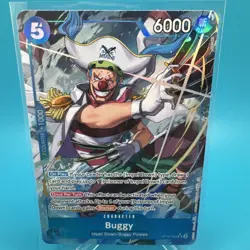 BUGGY (048) (ALTERNATE ART) OP16-048 THE TIME OF BATTLE ONE PIECE NM - Image 1