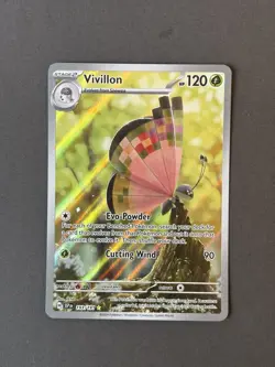 Vivillon Illustration Rare Holo SV08: Surging Sparks 193/191 NM - Image 1