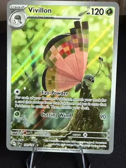 Vivillon - Holo Illustration Rare SV08: Surging Sparks 193/191 NM - Image 1