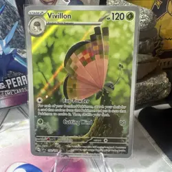 The Pokemon Company Vivillon 193/191 Sv08 Surging Sparks IR Holo Stage 2 Eng - Image 1