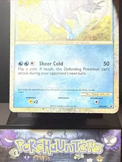 Pokemon Card Suicune HGSS Black Star Promo HGSS21 Holo Promo Light Play - Image 3