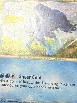 Pokemon Card Suicune HGSS Black Star Promo HGSS21 Holo Promo Light Play - Image 4