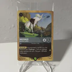 Disney Lorcana Maximus Relentless Stallion Promo Attack Of The Vine 8/PD1 - Image 1