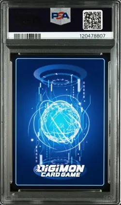 Digimon Card Zephyrmon BT21 P-SR PSA10 Signature Parallel Rare Collector Mint - Image 2