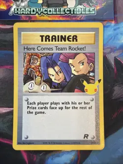 Here Comes Team Rocket! 15/82 - Holo Rare - Celebrations Pokemon Card Near Mint - Image 1