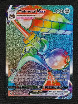 Melmetal VMAX Pokemon GO 080/078 Holo Secret Rare TCG ⭐ - Image 1