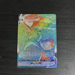 Melmetal VMAX 080/078 Secret Rare Pokemon GO Full Art Rainbow Holo Pokemon MP - Image 1