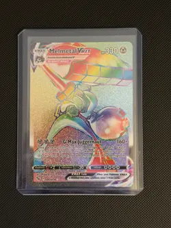 Melmetal VMAX (Secret) Holo Secret Rare Pokemon GO 080/078 NM - Image 1