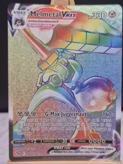 Pokemon TCG Melmetal VMAX Pokemon GO Secret Rare Holo 080/078 - Image 3