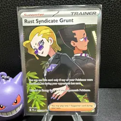 Rust Syndicate Grunt - 112/084 - Ultra Rare - Pitch Black - NM/M - Pokemon Card - Image 1