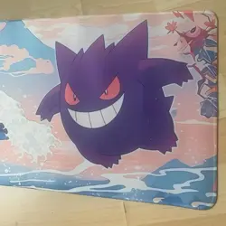 Surfing Gengar Rubber Playmat Play Mat Tcg Trading Card Game Pokemon Mouse Pad - Image 3