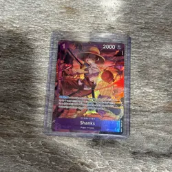 Shanks OP13-065 Alternate Art One Piece Card English Carrying On His Will - Image 1