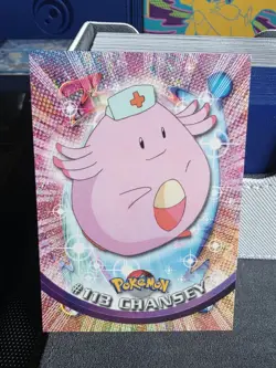 Chansey #113 Topps Trading Cards Series 2 Pokemon NM - Image 1