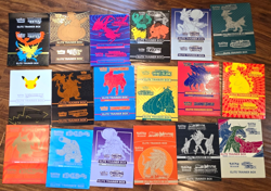 18 x Lot Pokemon Trading Card ETBs Game Elite Trainer Box Cover (Only) Sleeves - Image 1
