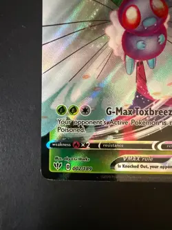 Butterfree Vmax 002/189 Darkness Ablaze - NM Ultra Rare Full Art Pokemon Card - Image 4