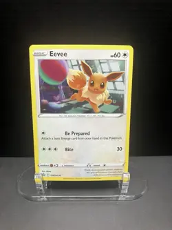 Pokemon TCG - Eevee SWSH212 SWSH: Sword & Shield Promo Cards Holo LP Condition - Image 1