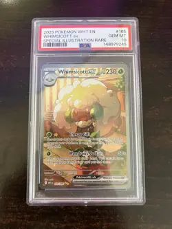 Whimsicott Ex PSA 10 - 165/086 - Pokemon White Flare - Special Illustration Rare - Image 1