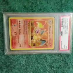 Pokemon TCG 2016 Charizard 11/108 XY Evolutions Holo Rare PSA 9 Graded - Image 2
