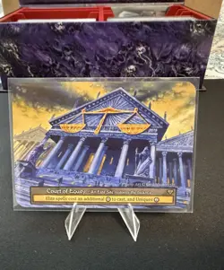 Sorcery Contested Realms, Court Of Equity, Elite, Dust Promo, New! - Image 1