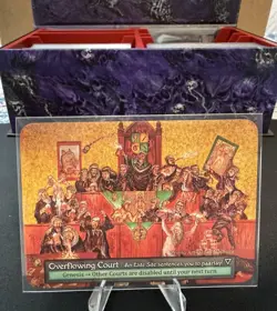 Sorcery Contested Realm, Overflowing Court, Elite Site, Dust Promo, NEW! - Image 1