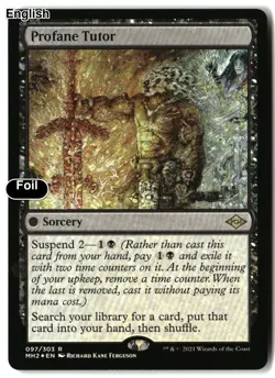 MTG Profane Tutor [MH2 - 97] LP Foil - Image 2