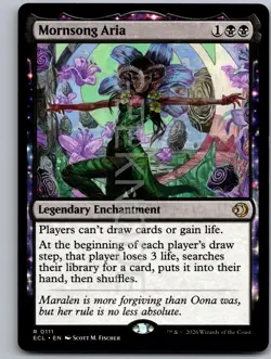 Mornsong Aria 111 Rare Lorwyn Eclipsed Magic: The Gathering Near Mint - Image 1