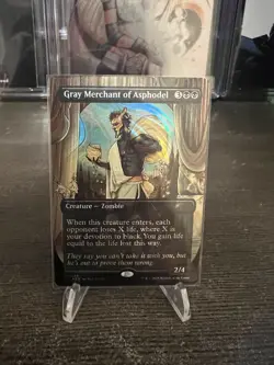 Gray Merchant of Asphodel Halo Foil, An Encyclopedia of Magic Secret Lair #0034 - Image 1