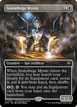 ** Stoneforge Mystic (Borderless) - Special Guests ** [NM] MTG Equipment Tutor - Image 1