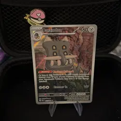 🛡Bastiodon 093/084 Illustration Rare IR Pokemon Pitch Black Holo NM 🔥🛡 - Image 2